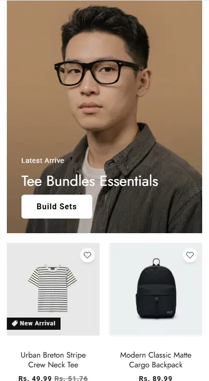 Floating decorative image