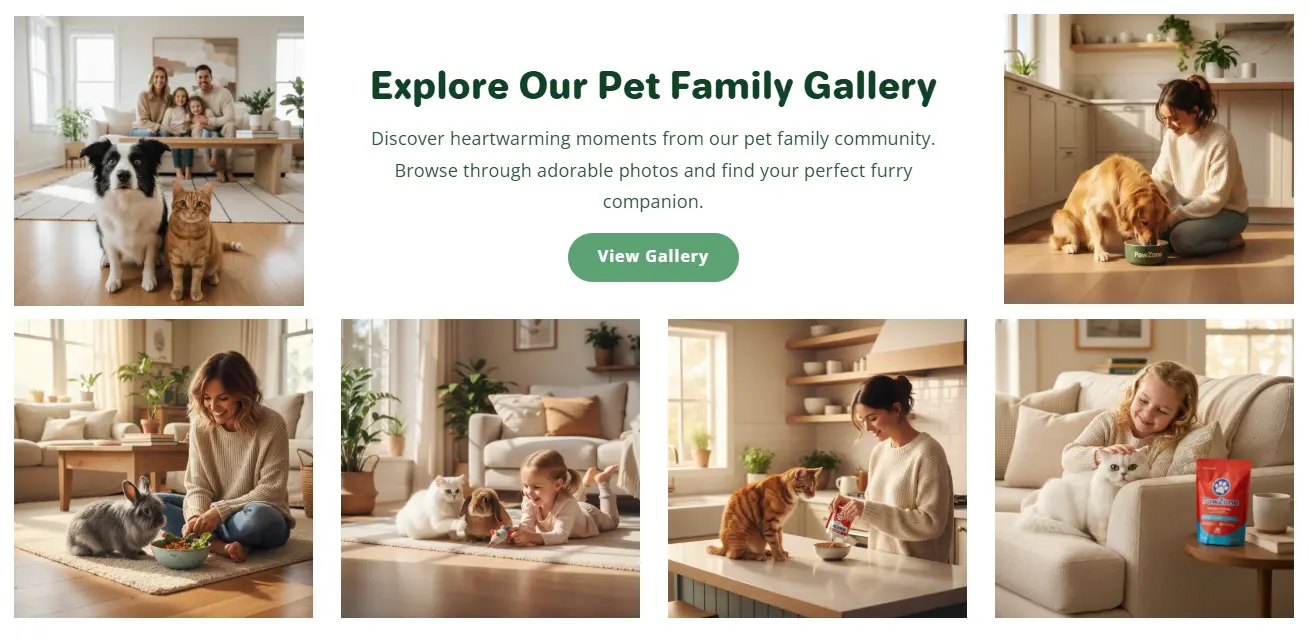 Floating decorative image